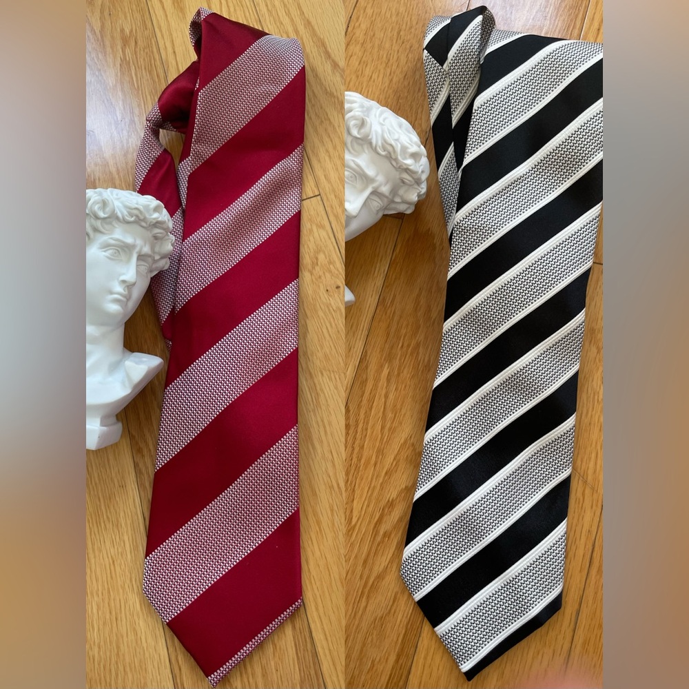 Donald J. Trump men’s tie. 100% silk. Two ties.
